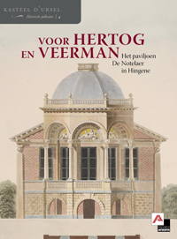 cover boek met tekening van voorgevel De Notelaer