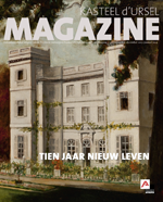 cover magazine met geschilderd kasteel
